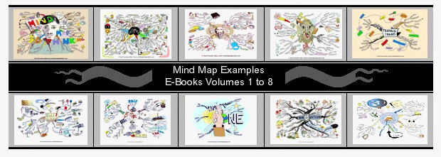 Five New Mind Map Examples E-Books Launched