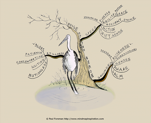 The Poise of the Heron